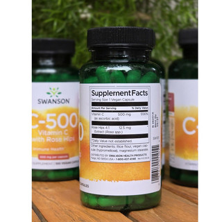 Viên uống Vitamin C 1000mg - Swanson