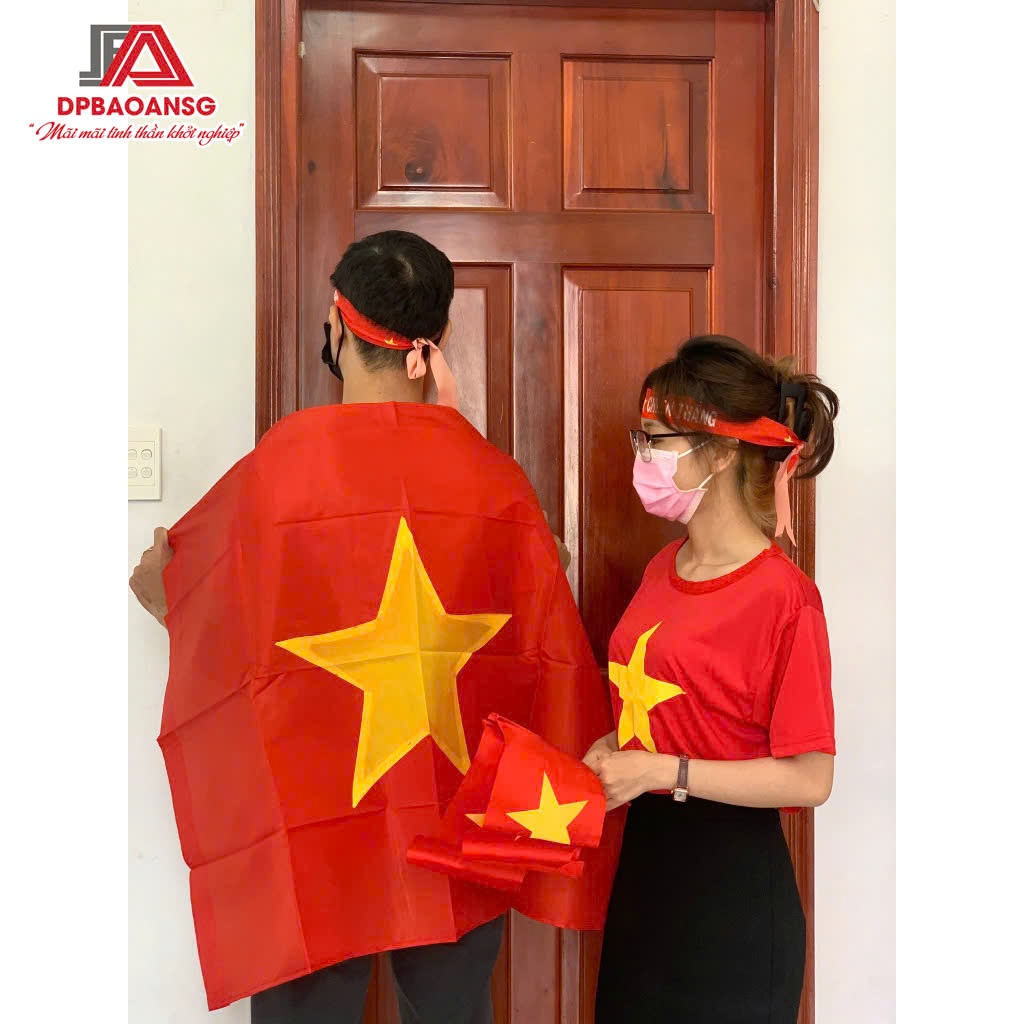 Cờ Đỏ Sao Vàng Treo Tường Nhiều Kích Thước - Cờ Dây Treo Nhà