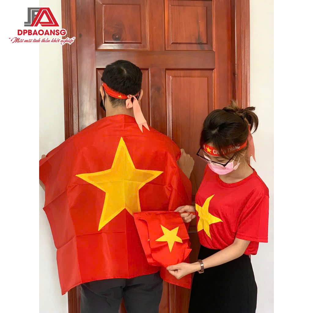 Cờ Đỏ Sao Vàng Treo Tường Nhiều Kích Thước - Cờ Dây Treo Nhà