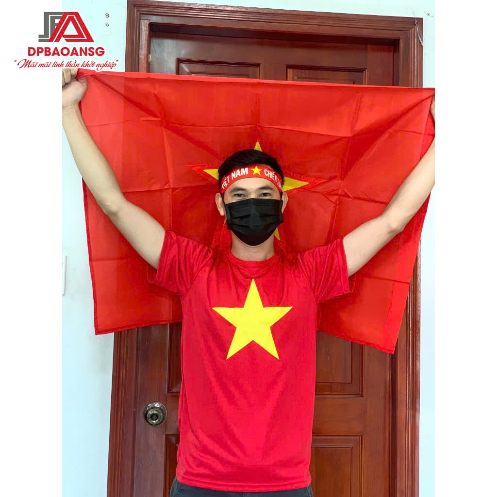 Cờ Đỏ Sao Vàng Treo Tường Nhiều Kích Thước - Cờ Dây Treo Nhà