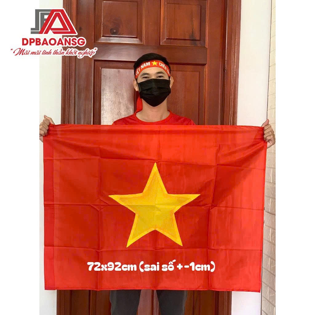 Cờ Đỏ Sao Vàng Treo Tường Nhiều Kích Thước - Cờ Dây Treo Nhà