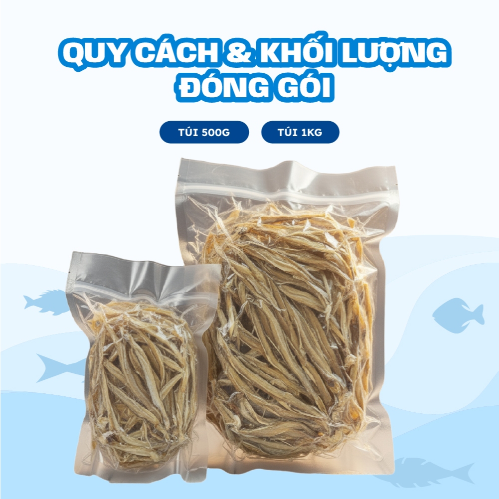 [CAO CẤP] Khô cá khoai Thế Giới Hải Sản, khô cá khoại size to vị vừa ăn, dai nhiều thịt không chưa chất bảo quản