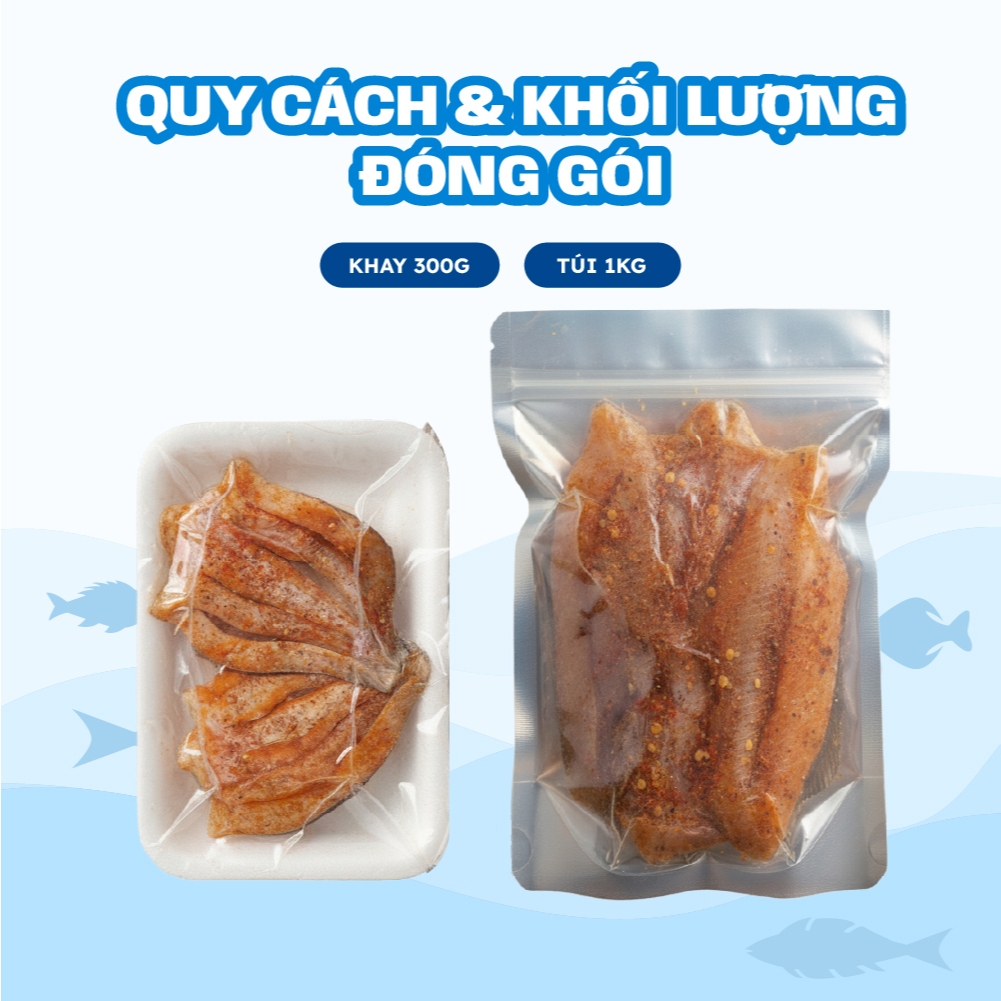 [CAO CẤP] 1kg Khô cá lóc xẻ Thế Giới Hải Sản khô lóc thịt dai ngon chuẩn vị sông nước, không chất bảo quản
