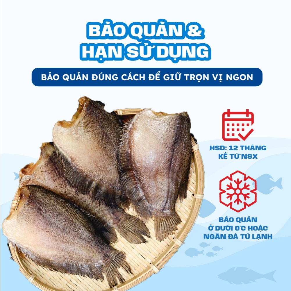 [CAO CẤP} Khô cá sặc bổi 1 nắng Thế Giới Hải Sản, Khô cá sặc loại 1 size lớn phơi tự nhiên, thịt chắc dai vị vừa ăn