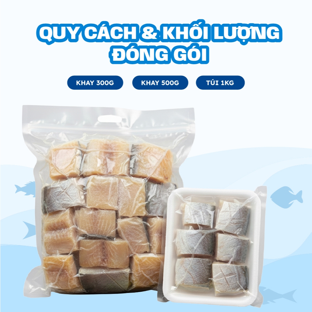 [VIP] Khô cá dứa Cần Giờ 1 nắng Thế Giới Hải Sản khô dứa không mặn cắt khúc vừa ăn, khô cá được hút chân không