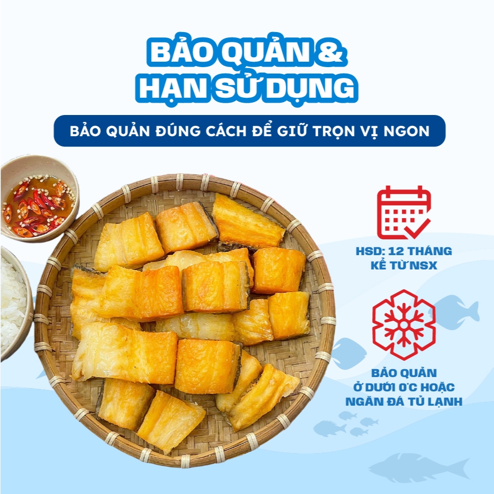 [VIP] Khô cá dứa Cần Giờ 1 nắng Thế Giới Hải Sản khô dứa không mặn cắt khúc vừa ăn, khô cá được hút chân không