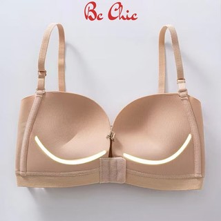 Áo lót nữ A 014 đệm dày 3cm cài trước gom quả nâng ngực tự nhiên BC_CHIC LINGERIE