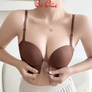 Áo lót nữ A 014 đệm dày 3cm cài trước gom quả nâng ngực tự nhiên BC_CHIC LINGERIE