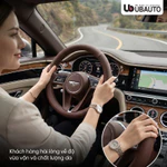Bọc vô lăng ô tô cao cấp chính hãng UBAUTO Hàn Quốc da bò 100% phù hợp các dòng xe vô lăng 36-38cm — ảnh 2