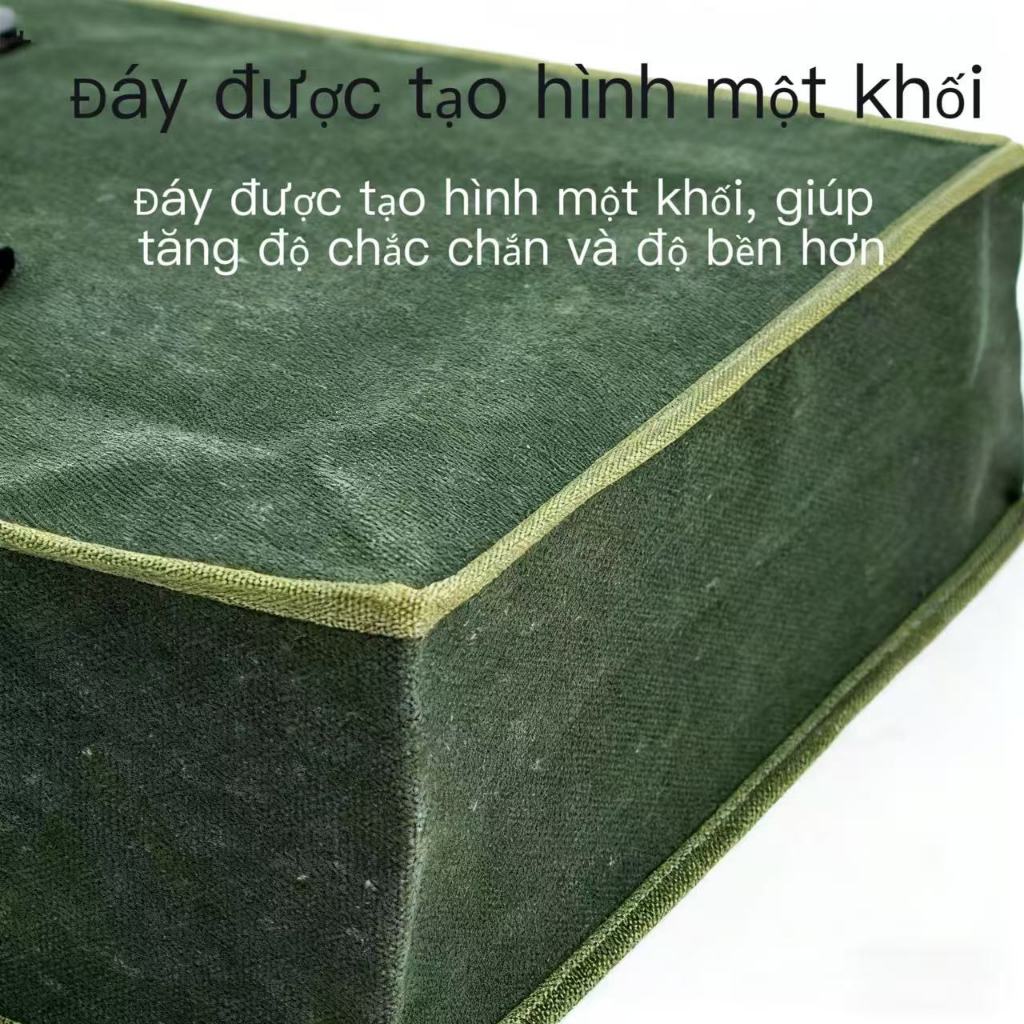 Túi Vải Vuông Đựng Đồ Treo Hông Xe Máy