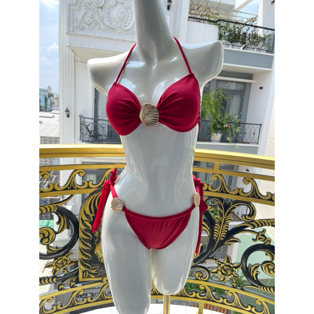 bikini 2 mảnh phối sò duyên dáng
