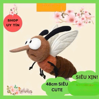 Gấu Bông Con Muỗi Cute | Thú Nhồi Bông Muỗi Hài Hước Độc Lạ, Quà Tặng Bạn Bè Người Yêu, Decor Phòng