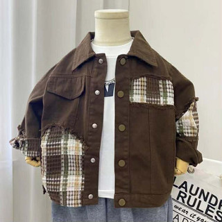 Áo Khoác Kaki Bé Trai Phong Cách Hàn Quốc Chất Kaki Mềm Cao Cấp Hàng Quảng Châu