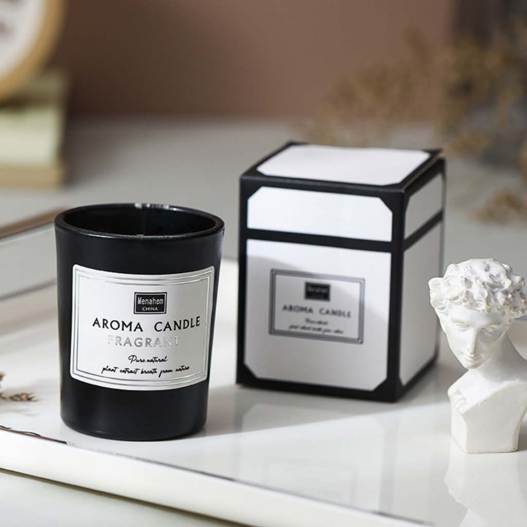 Nến Sáp Thơm Phòng Ngủ Candle Cup Tinh Dầu Thiên Nhiên Khử Mùi 50g Menahem NEN11