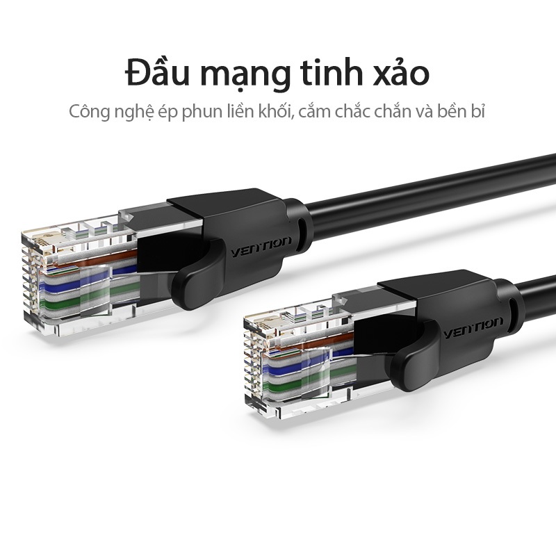 Cáp Mạng LAN Cat6 Vention RJ45 Dây Mạng Tốc Độ Cao 1000mbps