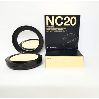 Phấn Nền MAC Studio Fix Powder Plus Foundation 15g/Kiềm Dầu Che Phủ Tốt Lâu Trôi Chính Hãng