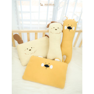 M&B (21x55cm) Gối ôm hình thú bông mềm mại giúp bé ngủ ngon, họa tiết đáng yêu xinh xắn cho bé yêu