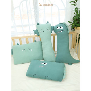 M&B (21x55cm) Gối ôm hình thú bông mềm mại giúp bé ngủ ngon, họa tiết đáng yêu xinh xắn cho bé yêu