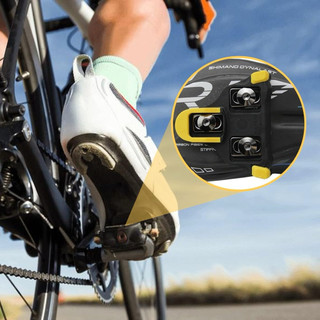 Pedan Can(Cá) Bàn Đạp Dành Cho Xe Đạp Đường Trường Road Bike Shimano RS500 Kèm Cleat Cá Shimano SM-SH12 Chuẩn SPD SL