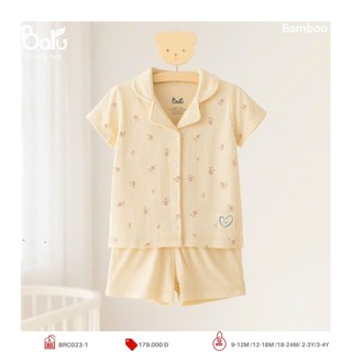 Bộ PIJAMA cộc tay, quần đùi - BRC023-1