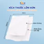 Combo 2 Gói Khăn Khô Đa Năng Zizou 950G Và 650G Bề Mặt Chấm Bi Dùng Thay Khăn Sữa Cho Mẹ Và Bé