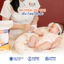 Combo 2 Gói Khăn Khô Đa Năng Zizou 950G Và 650G Bề Mặt Chấm Bi Dùng Thay Khăn Sữa Cho Mẹ Và Bé