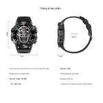 Đồng hồ thông minh K52 đồng hồ nam Smartwatch giá rẻ Chụp Ảnh Từ Xa, Nghe gọi Bluetooth, Đo nhịp tim lướt web — ảnh 6