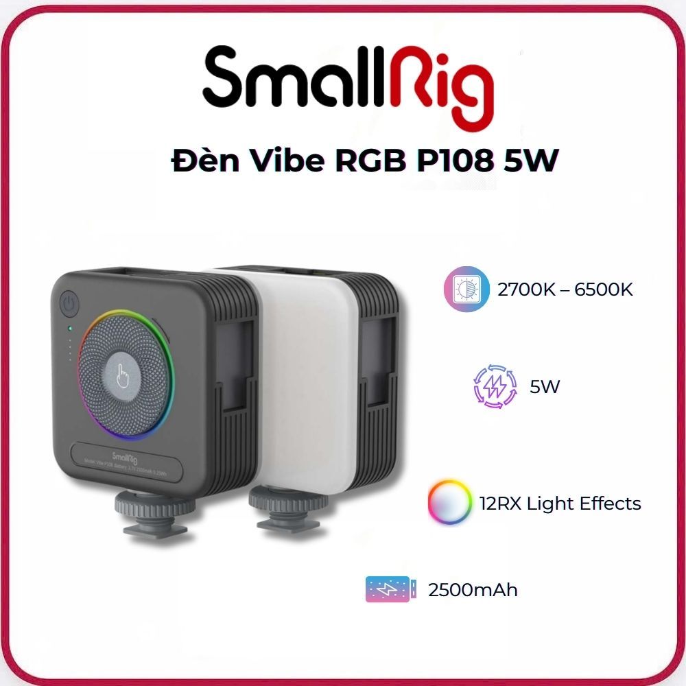 Đèn LED RGB SmallRig 4055 Vibe P108