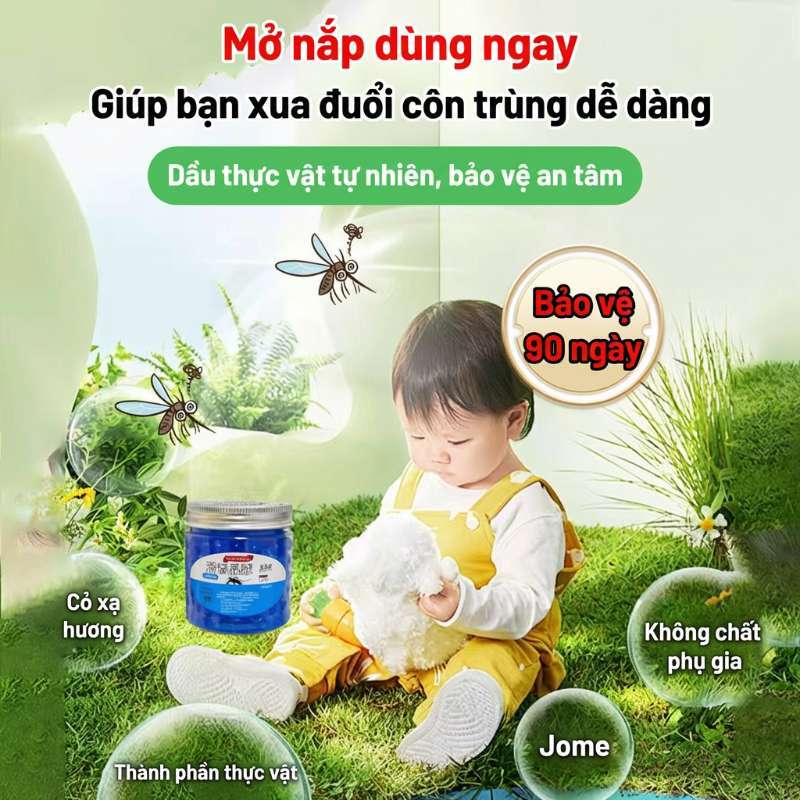 🦟 Sảng khoái, không còn muỗi 🦟Mua 1 tặng 1 gel đuổi muỗi gel chống muỗi Có thể thêm nước và sử dụng không giới hạn