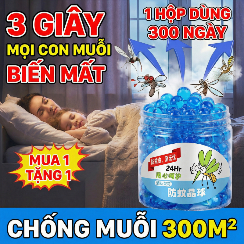 🦟 Sảng khoái, không còn muỗi 🦟Mua 1 tặng 1 gel đuổi muỗi gel chống muỗi Có thể thêm nước và sử dụng không giới hạn