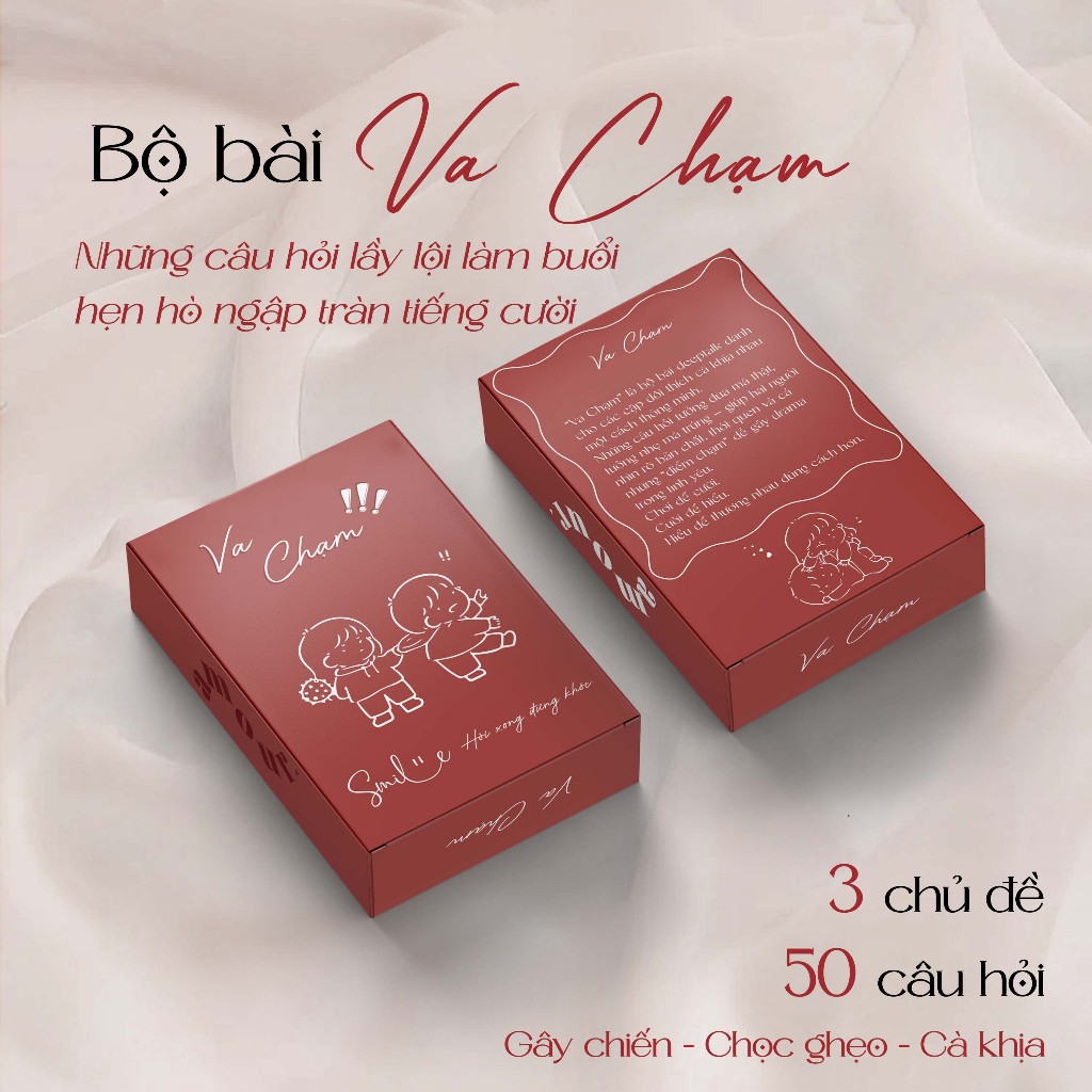 Bộ bài troll Va Chạm Bộ bài tình yêu nơi hai người thoải mái troll nhau, cười đùa và bớt ngại ngùng