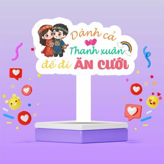 SET 10 Hashtag Đám Cưới. Bộ Quẩy 2.
