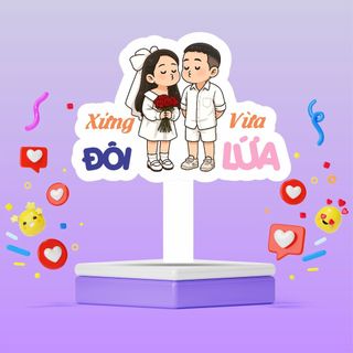 SET 10 Hashtag Đám Cưới. Combo Tình Yêu.