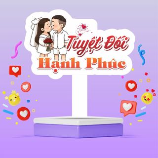 SET 10 Hashtag Đám Cưới. Combo Tình Yêu.