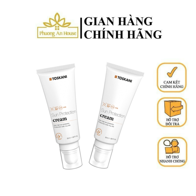 Kem chống nắng SPF50+ Toskani Sun Protection Cream SPF50+ 50ml - Phương An House