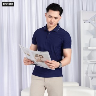 Áo Polo MENTORIS Coolmax Cá Sấu Cho Nam Lên Form Cực Đẹp Sang Trọng Lịch Lãm MPS218R