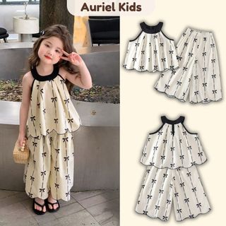 [BST Đồ Bộ 2026] Set Bộ Bé Gái, Đồ Bộ Bé Gái Phong Cách Tiểu Thư Nhẹ Nhàng Chất Liệu Cotton