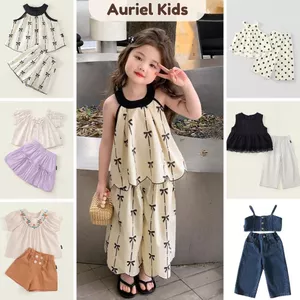 Set Bộ Bé Gái, Đồ Bộ Bé Gái Phong Cách Tiểu Thư Nhẹ Nhàng Chất Liệu Cotton