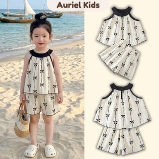 [BST Đồ Bộ 2026] Set Bộ Bé Gái, Đồ Bộ Bé Gái Phong Cách Tiểu Thư Nhẹ Nhàng Chất Liệu Cotton