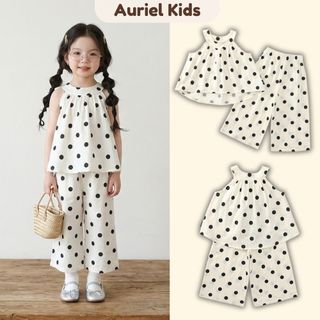 [BST Đồ Bộ 2026] Set Bộ Bé Gái, Đồ Bộ Bé Gái Phong Cách Tiểu Thư Nhẹ Nhàng Chất Liệu Cotton