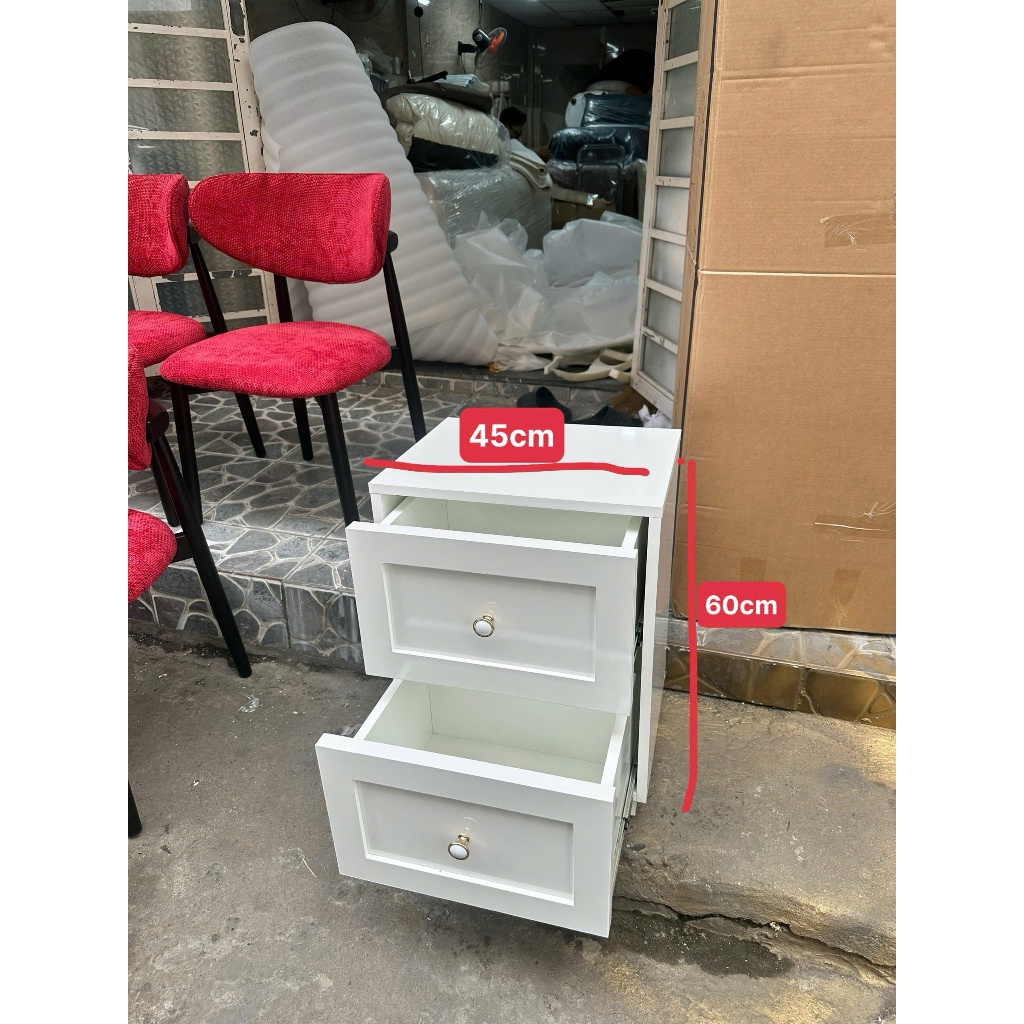 Tủ đầu giường Nhu Y Decor, tab đầu giường, tab để đồ có ngăn để đồ bí mật