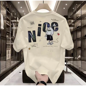 Áo Thun UNISEX Nam Nữ in Hình NICE chất liệu Cotton 100% co giãn 4 chiều