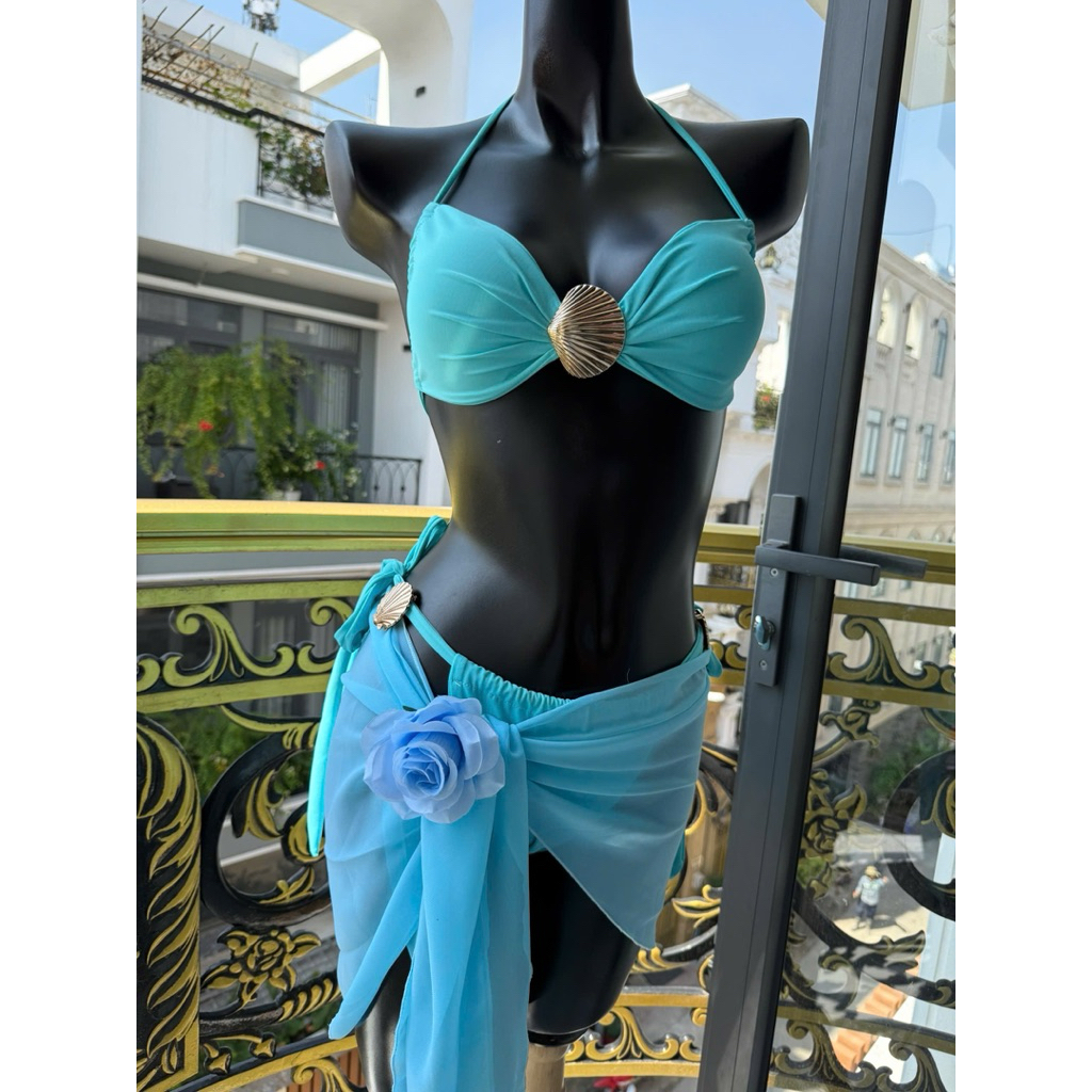 bikini 2 mảnh phối sò duyên dáng
