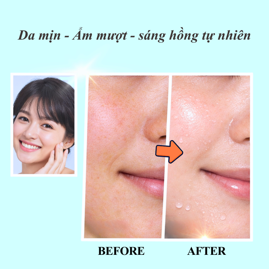 50ml Kem Chống Nắng Hàn Quốc |SPF50+ PA++++| Dưỡng Ẩm, Nâng Tone Tự Nhiên, Mịn Mượt|allpeaU: