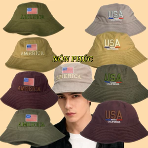 MŨ BUCKET NAM NỮ PHOG CÁCH USA & AMERICAN