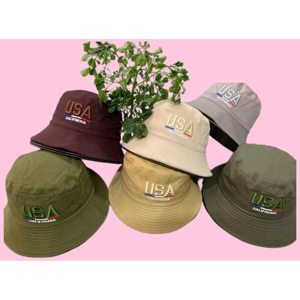 MŨ BUCKET NAM NỮ PHOG CÁCH USA & AMERICAN