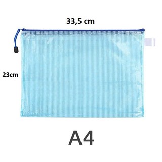 Siêu rẻ Combo 5 Túi Đựng tài liệu Chống nước A4, A5, A6 có Khóa kéo tiện dụng