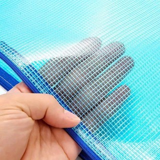Siêu rẻ Combo 5 Túi Đựng tài liệu Chống nước A4, A5, A6 có Khóa kéo tiện dụng