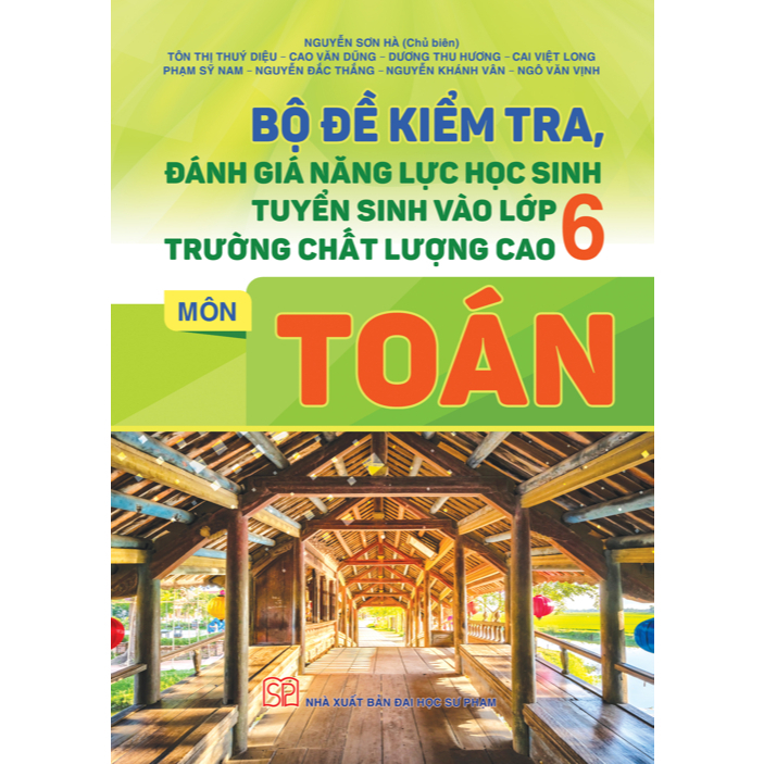 Combo Bộ đề Kiểm tra đánh giá năng lực học sinh tuyển sinh vào lớp 6