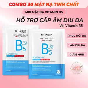 Mặt Nạ B5 Repair Vitamin Phục Hồi Da Dưỡng Ẩm Giảm Sưng Mụn Đỏ Dịu Da Dưỡng Trắng Da Mask Giấy Đắp Mặt A,B,C,E